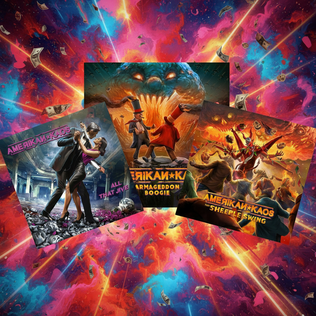 AMERIKAN KAOS album collage